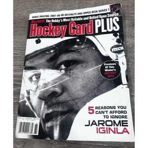 Beckett Hockey Card Plus Magazine Winter 2007 Jarome Iginla Paperback